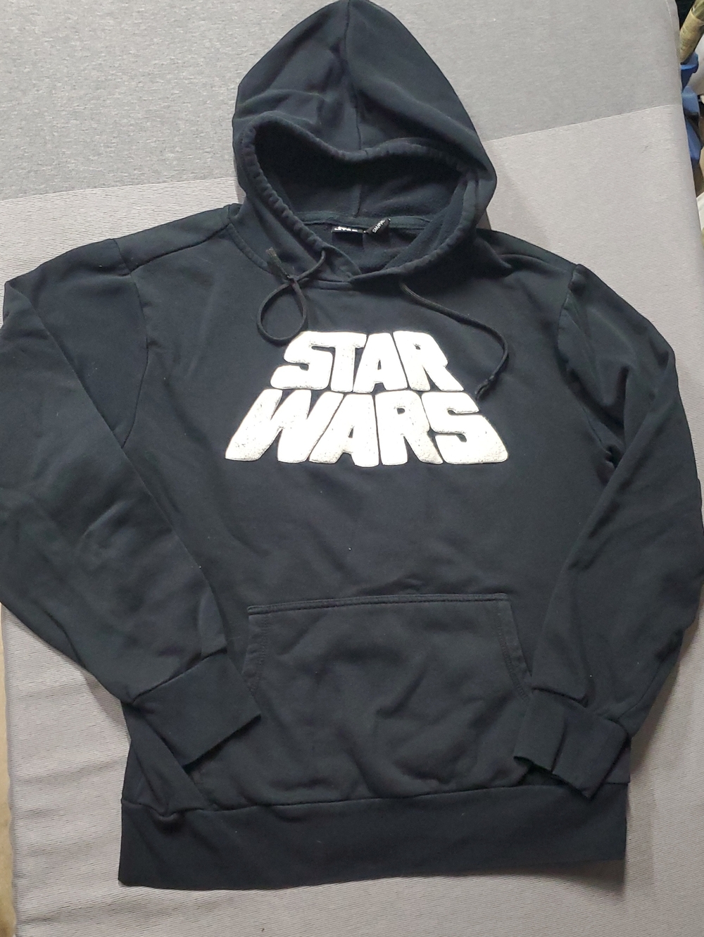 Star Wars Black Hoodie Pullover Sweatshirt Unisex Size Small